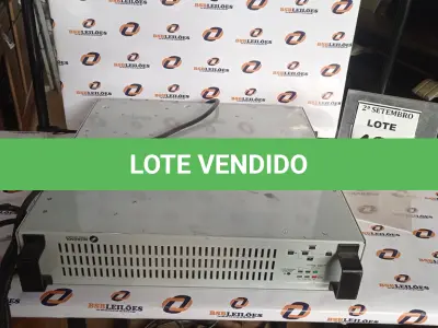 LOTE 432 - 01 ESTABILIZADOR DE TENSÃO MARCA MICROSOL. (NO ESTADO) ATENÇÃO! FAZER A VISITAÇÃO ANTES DE ARREMATAR, NÃO SABEMOS SE FUNCIONA, LEILÃO NÃO TEM GARANTIA E NEM DEVOLUÇÃO, SUJEITO A POSSÍVEIS AVARIAS VISÍVEIS/OCULTAS E/OU AUSÊNCIA DE COMPONENTES.