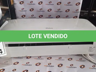 LOTE 464 - 01 EVAPORADORA MARA PHILCO 12000 BTU. (NO ESTADO) ATENÇÃO! FAZER A VISITAÇÃO ANTES DE ARREMATAR, NÃO SABEMOS SE FUNCIONA, LEILÃO NÃO TEM GARANTIA E NEM DEVOLUÇÃO, SUJEITO A POSSÍVEIS AVARIAS VISÍVEIS/OCULTAS E/OU AUSÊNCIA DE COMPONENTES.