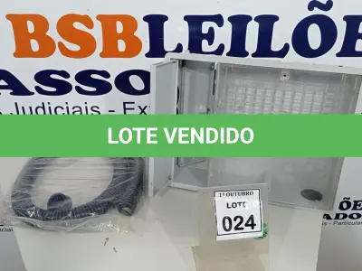 LOTE 024 - 01 UNIDADE DE MEDIÇÃO DE ÁGUA. (NO ESTADO) ATENÇÃO! FAZER A VISITAÇÃO ANTES DE ARREMATAR, NÃO SABEMOS SE FUNCIONA, LEILÃO NÃO TEM GARANTIA E NEM DEVOLUÇÃO, SUJEITO A POSSÍVEIS AVARIAS VISÍVEIS/OCULTAS E/OU AUSÊNCIA DE COMPONENTES.