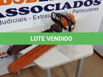 LOTE 160 - 01 MOTOSERRA STHIL MS 361 – 02 TEMPOS. (NO ESTADO, NÃO SABEMOS SE FUNCIONA. LEILÃO NÃO TEM GARANTIA E NEM DEVOLUÇÃO, SUJEITO A POSSÍVEIS AVARIAS VISÍVEIS/OCULTAS E/OU AUSÊNCIA DE COMPONENTES)