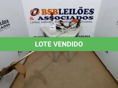 LOTE 159 - 01 ROÇADEIRA STHIL FS 220 – 02 TEMPOS. (NO ESTADO, NÃO SABEMOS SE FUNCIONA. LEILÃO NÃO TEM GARANTIA E NEM DEVOLUÇÃO, SUJEITO A POSSÍVEIS AVARIAS VISÍVEIS/OCULTAS E/OU AUSÊNCIA DE COMPONENTES)