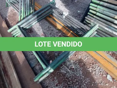 LOTE 180 - 10 PEÇAS ANDAIMES DE 1 X 1M (NO ESTADO, NÃO SABEMOS SE FUNCIONA. LEILÃO NÃO TEM GARANTIA E NEM DEVOLUÇÃO, SUJEITO A POSSÍVEIS AVARIAS VISÍVEIS/OCULTAS E/OU AUSÊNCIA DE COMPONENTES)