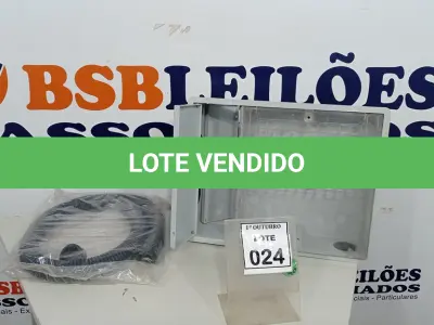 LOTE 024 - 01 UNIDADE DE MEDIÇÃO DE ÁGUA. (NO ESTADO) ATENÇÃO! FAZER A VISITAÇÃO ANTES DE ARREMATAR, NÃO SABEMOS SE FUNCIONA, LEILÃO NÃO TEM GARANTIA E NEM DEVOLUÇÃO, SUJEITO A POSSÍVEIS AVARIAS VISÍVEIS/OCULTAS E/OU AUSÊNCIA DE COMPONENTES.