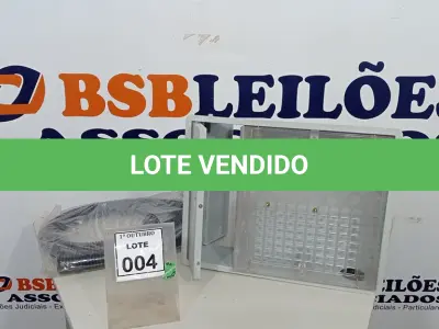 LOTE 004 - 01 UNIDADE DE MEDIÇÃO DE ÁGUA. (NO ESTADO) ATENÇÃO! FAZER A VISITAÇÃO ANTES DE ARREMATAR, NÃO SABEMOS SE FUNCIONA, LEILÃO NÃO TEM GARANTIA E NEM DEVOLUÇÃO, SUJEITO A POSSÍVEIS AVARIAS VISÍVEIS/OCULTAS E/OU AUSÊNCIA DE COMPONENTES.