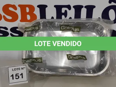 LOTE 151 - 01 CUBA GHEL PLUS INOX RETANGULAR N°2. (NO ESTADO, NÃO SABEMOS SE FUNCIONA. LEILÃO NÃO TEM GARANTIA E NEM DEVOLUÇÃO, SUJEITO A POSSÍVEIS AVARIAS VISÍVEIS/OCULTAS E/OU AUSÊNCIA DE COMPONENTES)