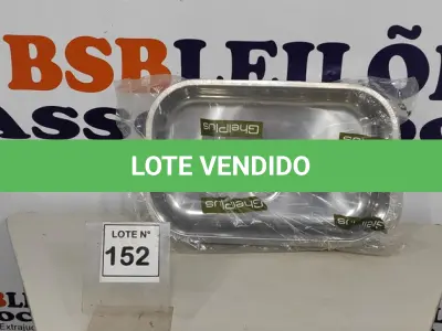 LOTE 152 - 01 CUBA GHEL PLUS INOX RETANGULAR N°2. (NO ESTADO, NÃO SABEMOS SE FUNCIONA. LEILÃO NÃO TEM GARANTIA E NEM DEVOLUÇÃO, SUJEITO A POSSÍVEIS AVARIAS VISÍVEIS/OCULTAS E/OU AUSÊNCIA DE COMPONENTES)