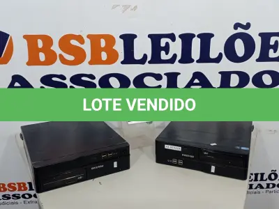 LOTE 062 - 02 MICRO COMPUTADORES MARCA POSITIVO. (NO ESTADO) ATENÇÃO! FAZER A VISITAÇÃO ANTES DE ARREMATAR, NÃO SABEMOS SE FUNCIONA, LEILÃO NÃO TEM GARANTIA E NEM DEVOLUÇÃO, SUJEITO A POSSÍVEIS AVARIAS VISÍVEIS/OCULTAS E/OU AUSÊNCIA DE COMPONENTES.