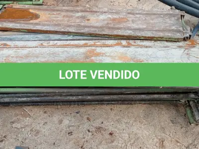 LOTE 170 - 10 PEÇAS ANDAIMES DE 1 X 1,50M COM 04 PLATAFORMA DE 1,50M. (NO ESTADO, NÃO SABEMOS SE FUNCIONA. LEILÃO NÃO TEM GARANTIA E NEM DEVOLUÇÃO, SUJEITO A POSSÍVEIS AVARIAS VISÍVEIS/OCULTAS E/OU AUSÊNCIA DE COMPONENTES)