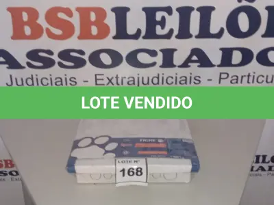 LOTE 168 - 01 CAIXA DE DISTRIBUIÇÃO DE EMBUTIR PARA 48 DISJUNTORES SLIM TIGRE (NO ESTADO, NÃO SABEMOS SE FUNCIONA. LEILÃO NÃO TEM GARANTIA E NEM DEVOLUÇÃO, SUJEITO A POSSÍVEIS AVARIAS VISÍVEIS/OCULTAS E/OU AUSÊNCIA DE COMPONENTES)