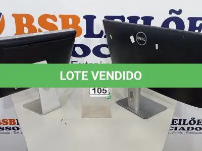 LOTE 105 - 02 ALL IN ONE MARCAS DELL E DUEX. (NO ESTADO) ATENÇÃO! FAZER A VISITAÇÃO ANTES DE ARREMATAR, NÃO SABEMOS SE FUNCIONA, LEILÃO NÃO TEM GARANTIA E NEM DEVOLUÇÃO, SUJEITO A POSSÍVEIS AVARIAS VISÍVEIS/OCULTAS E/OU AUSÊNCIA DE COMPONENTES.