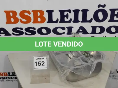 LOTE 152 - 01 CUBA GHEL PLUS INOX RETANGULAR N°2. (NO ESTADO, NÃO SABEMOS SE FUNCIONA. LEILÃO NÃO TEM GARANTIA E NEM DEVOLUÇÃO, SUJEITO A POSSÍVEIS AVARIAS VISÍVEIS/OCULTAS E/OU AUSÊNCIA DE COMPONENTES)