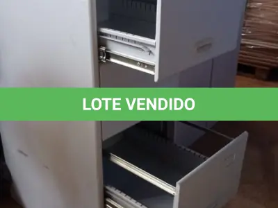 LOTE 500 - 01 ARQUIVO DE AÇO COM 04 GAVETAS. (NO ESTADO) ATENÇÃO! FAZER A VISITAÇÃO ANTES DE ARREMATAR, NÃO SABEMOS SE FUNCIONA, LEILÃO NÃO TEM GARANTIA E NEM DEVOLUÇÃO, SUJEITO A POSSÍVEIS AVARIAS VISÍVEIS/OCULTAS E/OU AUSÊNCIA DE COMPONENTES.