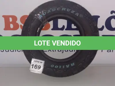 LOTE 169 - 01 PNEU ROADCRUZA 175/80R14 RA1100 92T (NO ESTADO, NÃO SABEMOS SE FUNCIONA. LEILÃO NÃO TEM GARANTIA E NEM DEVOLUÇÃO, SUJEITO A POSSÍVEIS AVARIAS VISÍVEIS/OCULTAS E/OU AUSÊNCIA DE COMPONENTES)