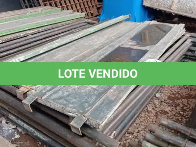 LOTE 177 - 10 PEÇAS ANDAIMES DE 1 X 1,50M COM 04 PLATAFORMA DE 1,50M. (NO ESTADO, NÃO SABEMOS SE FUNCIONA. LEILÃO NÃO TEM GARANTIA E NEM DEVOLUÇÃO, SUJEITO A POSSÍVEIS AVARIAS VISÍVEIS/OCULTAS E/OU AUSÊNCIA DE COMPONENTES)