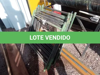 LOTE 174 - 10 PEÇAS ANDAIMES DE 1 X 1M. (NO ESTADO, NÃO SABEMOS SE FUNCIONA. LEILÃO NÃO TEM GARANTIA E NEM DEVOLUÇÃO, SUJEITO A POSSÍVEIS AVARIAS VISÍVEIS/OCULTAS E/OU AUSÊNCIA DE COMPONENTES)