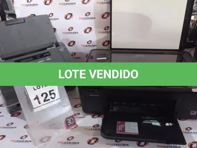 LOTE 125 - 01 SCANNER MARCA EPSON, 01 IMPRESSORA MARCA HP E 01 IMPRESSORA MATRICIAL. (NO ESTADO) ATENÇÃO! FAZER A VISITAÇÃO ANTES DE ARREMATAR, NÃO SABEMOS SE FUNCIONA, LEILÃO NÃO TEM GARANTIA E NEM DEVOLUÇÃO, SUJEITO A POSSÍVEIS AVARIAS VISÍVEIS/OCULTAS E/OU AUSÊNCIA DE COMPONENTES.