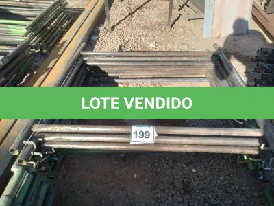 LOTE 199 - 10 PEÇAS ANDAIMES DE 1 X 1M COM 01 PLATAFORMA. (NO ESTADO, NÃO SABEMOS SE FUNCIONA. LEILÃO NÃO TEM GARANTIA E NEM DEVOLUÇÃO, SUJEITO A POSSÍVEIS AVARIAS VISÍVEIS/OCULTAS E/OU AUSÊNCIA DE COMPONENTES)