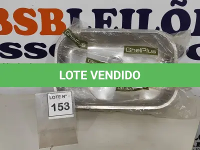 LOTE 153 - 01 CUBA GHEL PLUS INOX RETANGULAR N°2. (NO ESTADO, NÃO SABEMOS SE FUNCIONA. LEILÃO NÃO TEM GARANTIA E NEM DEVOLUÇÃO, SUJEITO A POSSÍVEIS AVARIAS VISÍVEIS/OCULTAS E/OU AUSÊNCIA DE COMPONENTES)
