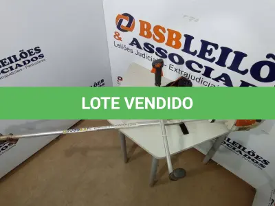 LOTE 153 - 01 ROÇADEIRA STHIL FS 220 – 02 TEMPOS. (NO ESTADO, NÃO SABEMOS SE FUNCIONA. LEILÃO NÃO TEM GARANTIA E NEM DEVOLUÇÃO, SUJEITO A POSSÍVEIS AVARIAS VISÍVEIS/OCULTAS E/OU AUSÊNCIA DE COMPONENTES)