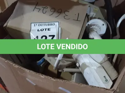 LOTE 127 - 01 LOTE COM VÁRIOS ROTEADORES, MÓDULOS DE EXPANSÃO POLYCOM, LÂMPADAS, CÂMERAS DE MONITORAMENTO E PERIFÉRICOS DIVERSOS. (NO ESTADO) ATENÇÃO! FAZER A VISITAÇÃO ANTES DE ARREMATAR, NÃO SABEMOS SE FUNCIONA, LEILÃO NÃO TEM GARANTIA E NEM DEVOLUÇÃO, SUJEITO A POSSÍVEIS AVARIAS VISÍVEIS/OCULTAS E/OU AUSÊNCIA DE COMPONENTES.