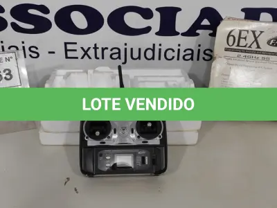LOTE 163 - 01 RÁDIO FUTABA 6EX 2.4GHZ (NO ESTADO, NÃO SABEMOS SE FUNCIONA. LEILÃO NÃO TEM GARANTIA E NEM DEVOLUÇÃO, SUJEITO A POSSÍVEIS AVARIAS VISÍVEIS/OCULTAS E/OU AUSÊNCIA DE COMPONENTES)