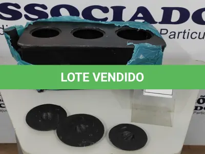 LOTE 155 - 01 FOGÃO PORTÁTIL A LENHA 3 BOCAS CAMPEIRO. (NO ESTADO, NÃO SABEMOS SE FUNCIONA. LEILÃO NÃO TEM GARANTIA E NEM DEVOLUÇÃO, SUJEITO A POSSÍVEIS AVARIAS VISÍVEIS/OCULTAS E/OU AUSÊNCIA DE COMPONENTES)