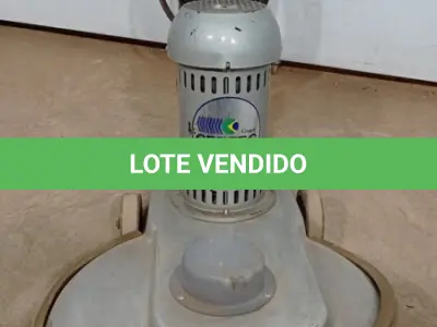 LOTE 169 - 01 ENCERADEIRA LUSTRADORA POLIDORA HIGH SPEED 1600 RPM. . (NO ESTADO, NÃO SABEMOS SE FUNCIONA. LEILÃO NÃO TEM GARANTIA E NEM DEVOLUÇÃO, SUJEITO A POSSÍVEIS AVARIAS VISÍVEIS/OCULTAS E/OU AUSÊNCIA DE COMPONENTES)
