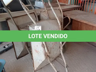 LOTE 509 - 03 CARRINHOS DE MÃO COM AVARIAS. (NO ESTADO) ATENÇÃO! FAZER A VISITAÇÃO ANTES DE ARREMATAR, NÃO SABEMOS SE FUNCIONA, LEILÃO NÃO TEM GARANTIA E NEM DEVOLUÇÃO, SUJEITO A POSSÍVEIS AVARIAS VISÍVEIS/OCULTAS E/OU AUSÊNCIA DE COMPONENTES.
