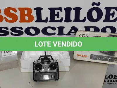 LOTE 163 - 01 RÁDIO FUTABA 6EX 2.4GHZ (NO ESTADO, NÃO SABEMOS SE FUNCIONA. LEILÃO NÃO TEM GARANTIA E NEM DEVOLUÇÃO, SUJEITO A POSSÍVEIS AVARIAS VISÍVEIS/OCULTAS E/OU AUSÊNCIA DE COMPONENTES)