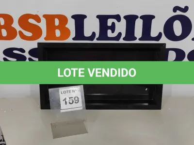 LOTE 159 - 01 NICHO DE PORCELANATO BANHEIRO SHAMPOO PRETO. (NO ESTADO, NÃO SABEMOS SE FUNCIONA. LEILÃO NÃO TEM GARANTIA E NEM DEVOLUÇÃO, SUJEITO A POSSÍVEIS AVARIAS VISÍVEIS/OCULTAS E/OU AUSÊNCIA DE COMPONENTES)