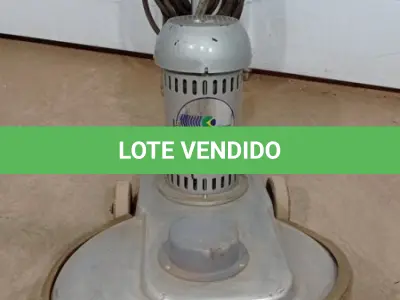 LOTE 169 - 01 ENCERADEIRA LUSTRADORA POLIDORA HIGH SPEED 1600 RPM. . (NO ESTADO, NÃO SABEMOS SE FUNCIONA. LEILÃO NÃO TEM GARANTIA E NEM DEVOLUÇÃO, SUJEITO A POSSÍVEIS AVARIAS VISÍVEIS/OCULTAS E/OU AUSÊNCIA DE COMPONENTES)
