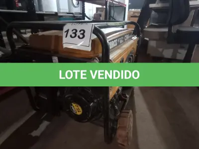 LOTE 133 - 01 GERADOR DE ENERGIA CSM MONOFÁSICO 9 KVA GASOLINA MARCA CSM. (NO ESTADO, NÃO SABEMOS SE FUNCIONA. LEILÃO NÃO TEM GARANTIA E NEM DEVOLUÇÃO, SUJEITO A POSSÍVEIS AVARIAS VISÍVEIS/OCULTAS E/OU AUSÊNCIA DE COMPONENTES)