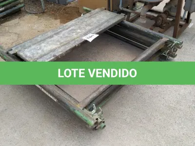 LOTE 184 - 10 PEÇAS ANDAIMES DE 1 X 1M COM 01 PLATAFORMA. (NO ESTADO, NÃO SABEMOS SE FUNCIONA. LEILÃO NÃO TEM GARANTIA E NEM DEVOLUÇÃO, SUJEITO A POSSÍVEIS AVARIAS VISÍVEIS/OCULTAS E/OU AUSÊNCIA DE COMPONENTES)