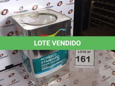 LOTE 161 - 01 LATA DE TINTA ACRILICA 18L NA COR BRANCA MARCA CORAL. (NO ESTADO, NÃO SABEMOS SE FUNCIONA. LEILÃO NÃO TEM GARANTIA E NEM DEVOLUÇÃO, SUJEITO A POSSÍVEIS AVARIAS VISÍVEIS/OCULTAS E/OU AUSÊNCIA DE COMPONENTES)