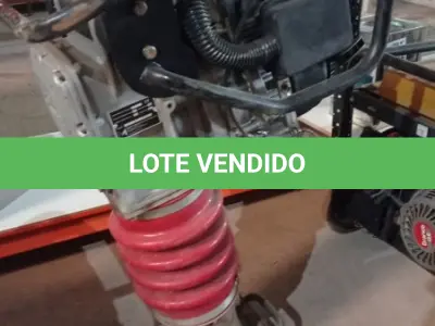 LOTE 143 - 01 COMPACTADOR DE SOLO MENEGOTTI RAM 75 GASOLINA (NO ESTADO, NÃO SABEMOS SE FUNCIONA. LEILÃO NÃO TEM GARANTIA E NEM DEVOLUÇÃO, SUJEITO A POSSÍVEIS AVARIAS VISÍVEIS/OCULTAS E/OU AUSÊNCIA DE COMPONENTES)