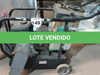 LOTE 149 - 01 CORTADORA DE PISO TOYAMA 13HP GASOLINA. (NO ESTADO, NÃO SABEMOS SE FUNCIONA. LEILÃO NÃO TEM GARANTIA E NEM DEVOLUÇÃO, SUJEITO A POSSÍVEIS AVARIAS VISÍVEIS/OCULTAS E/OU AUSÊNCIA DE COMPONENTES)