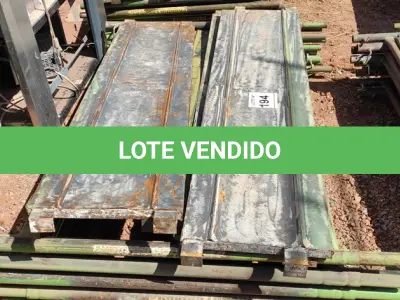 LOTE 194 - 10 PEÇAS ANDAIMES DE 1 X 1,50M COM 04 PLATAFORMA DE 1,50M. (NO ESTADO, NÃO SABEMOS SE FUNCIONA. LEILÃO NÃO TEM GARANTIA E NEM DEVOLUÇÃO, SUJEITO A POSSÍVEIS AVARIAS VISÍVEIS/OCULTAS E/OU AUSÊNCIA DE COMPONENTES)