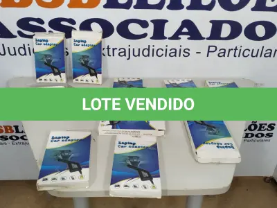 LOTE 121 - 09  CARREGADORES NOTEBOOK AUTOMOTIVO (NO ESTADO, NÃO SABEMOS SE FUNCIONA. LEILÃO NÃO TEM GARANTIA E NEM DEVOLUÇÃO, SUJEITO A POSSÍVEIS AVARIAS VISÍVEIS/OCULTAS E/OU AUSÊNCIA DE COMPONENTES)