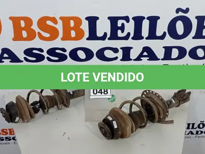 LOTE 048 - 02 AMORTECEDORES USADOS PARA CARRO RENAULT LOGAN. (NO ESTADO) ATENÇÃO! FAZER A VISITAÇÃO ANTES DE ARREMATAR, NÃO SABEMOS SE FUNCIONA, LEILÃO NÃO TEM GARANTIA E NEM DEVOLUÇÃO, SUJEITO A POSSÍVEIS AVARIAS VISÍVEIS/OCULTAS E/OU AUSÊNCIA DE COMPONENTES.