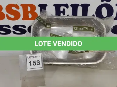 LOTE 153 - 01 CUBA GHEL PLUS INOX RETANGULAR N°2. (NO ESTADO, NÃO SABEMOS SE FUNCIONA. LEILÃO NÃO TEM GARANTIA E NEM DEVOLUÇÃO, SUJEITO A POSSÍVEIS AVARIAS VISÍVEIS/OCULTAS E/OU AUSÊNCIA DE COMPONENTES)