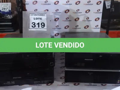 LOTE 319 - 05 CPU’S MARCAS E MODELOS DIVERSOS. (NO ESTADO) ATENÇÃO! FAZER A VISITAÇÃO ANTES DE ARREMATAR, NÃO SABEMOS SE FUNCIONA, LEILÃO NÃO TEM GARANTIA E NEM DEVOLUÇÃO, SUJEITO A POSSÍVEIS AVARIAS VISÍVEIS/OCULTAS E/OU AUSÊNCIA DE COMPONENTES.