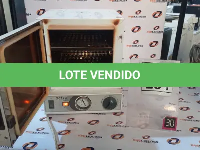 LOTE 291 - 01 ESTUFA DE ESTERILIZAÇÃO E SECAGEM. (NO ESTADO) ATENÇÃO! FAZER A VISITAÇÃO ANTES DE ARREMATAR, NÃO SABEMOS SE FUNCIONA, LEILÃO NÃO TEM GARANTIA E NEM DEVOLUÇÃO, SUJEITO A POSSÍVEIS AVARIAS VISÍVEIS/OCULTAS E/OU AUSÊNCIA DE COMPONENTES.