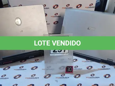 LOTE 297 - 02 NOTEBOOKS MARCAS ACER E AMZON PC. (NO ESTADO) ATENÇÃO! FAZER A VISITAÇÃO ANTES DE ARREMATAR, NÃO SABEMOS SE FUNCIONA, LEILÃO NÃO TEM GARANTIA E NEM DEVOLUÇÃO, SUJEITO A POSSÍVEIS AVARIAS VISÍVEIS/OCULTAS E/OU AUSÊNCIA DE COMPONENTES.