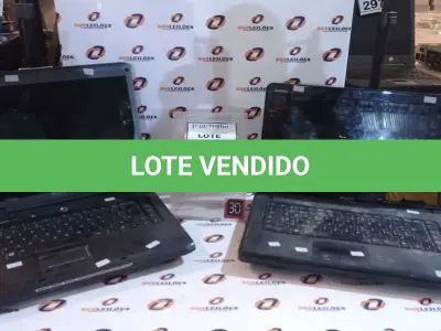 LOTE 305 - 02 NOTEBOOKS MARCA DELL. (NO ESTADO) ATENÇÃO! FAZER A VISITAÇÃO ANTES DE ARREMATAR, NÃO SABEMOS SE FUNCIONA, LEILÃO NÃO TEM GARANTIA E NEM DEVOLUÇÃO, SUJEITO A POSSÍVEIS AVARIAS VISÍVEIS/OCULTAS E/OU AUSÊNCIA DE COMPONENTES.