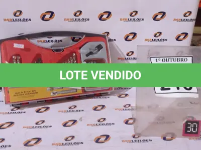 LOTE 216 - 01 JOGO DE BROCAS HELICOIDAL COM 24 PEÇAS MARCA SCHULZ. (NO ESTADO) ATENÇÃO! FAZER A VISITAÇÃO ANTES DE ARREMATAR, NÃO SABEMOS SE FUNCIONA, LEILÃO NÃO TEM GARANTIA E NEM DEVOLUÇÃO, SUJEITO A POSSÍVEIS AVARIAS VISÍVEIS/OCULTAS E/OU AUSÊNCIA DE COMPONENTES.
