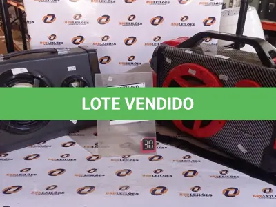 LOTE 172 - 02 CAIXAS DE SOM MARCA MULTILASER. (NO ESTADO) ATENÇÃO! FAZER A VISITAÇÃO ANTES DE ARREMATAR, NÃO SABEMOS SE FUNCIONA, LEILÃO NÃO TEM GARANTIA E NEM DEVOLUÇÃO, SUJEITO A POSSÍVEIS AVARIAS VISÍVEIS/OCULTAS E/OU AUSÊNCIA DE COMPONENTES.