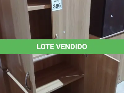 LOTE 386 - 02 ARMÁRIOS BAIXOS DE MADEIRA COM 02 PORTAS. (NO ESTADO) ATENÇÃO! FAZER A VISITAÇÃO ANTES DE ARREMATAR, NÃO SABEMOS SE FUNCIONA, LEILÃO NÃO TEM GARANTIA E NEM DEVOLUÇÃO, SUJEITO A POSSÍVEIS AVARIAS VISÍVEIS/OCULTAS E/OU AUSÊNCIA DE COMPONENTES.