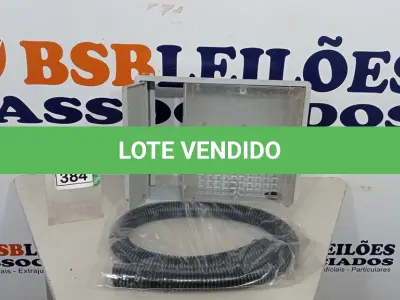 LOTE 384 - 01 UNIDADE DE MEDIÇÃO DE ÁGUA. (NO ESTADO) ATENÇÃO! FAZER A VISITAÇÃO ANTES DE ARREMATAR, NÃO SABEMOS SE FUNCIONA, LEILÃO NÃO TEM GARANTIA E NEM DEVOLUÇÃO, SUJEITO A POSSÍVEIS AVARIAS VISÍVEIS/OCULTAS E/OU AUSÊNCIA DE COMPONENTES.