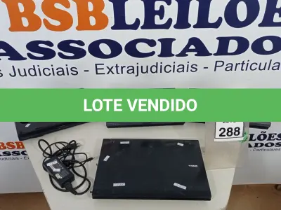 LOTE 288 - 04 NOTEBOOKS DE MARCAS E MODELOS DIVERSOS E 01 CARREGADOR. (NO ESTADO) ATENÇÃO! FAZER A VISITAÇÃO ANTES DE ARREMATAR, NÃO SABEMOS SE FUNCIONA, LEILÃO NÃO TEM GARANTIA E NEM DEVOLUÇÃO, SUJEITO A POSSÍVEIS AVARIAS VISÍVEIS/OCULTAS E/OU AUSÊNCIA DE COMPONENTES.