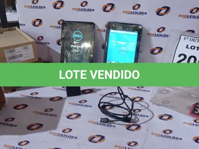 LOTE 206 - 02 TABLETS MODELO VENUE 7 16GB TELA HD 7’’ MARCA DELL. (NO ESTADO) ATENÇÃO! FAZER A VISITAÇÃO ANTES DE ARREMATAR, NÃO SABEMOS SE FUNCIONA, LEILÃO NÃO TEM GARANTIA E NEM DEVOLUÇÃO, SUJEITO A POSSÍVEIS AVARIAS VISÍVEIS/OCULTAS E/OU AUSÊNCIA DE COMPONENTES.